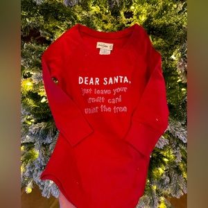 Abercrombie Christmas top for kids🎅🏼🎄